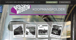 Desktop Screenshot of poldermuseum.nl